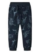 Nmmvaron Aop Swt Pant Unb Noos Blue Name It