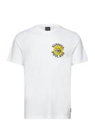 Sunnies Pool Bar Graphic T-Shirt White Lyle & Scott