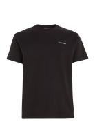 Micro Logo Interlock T-Shirt Black Calvin Klein