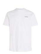 Micro Logo Interlock T-Shirt White Calvin Klein