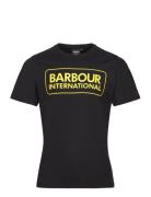B.int Ess Large Logo Tee Black Barbour