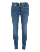 Mid Rise Skinny Blue Calvin Klein Jeans