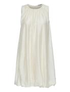 Jdylucca S/L Bubblehem Dress Wvn Exp White JDY