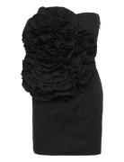 Big Flower Mini Dress Black ROTATE Birger Christensen