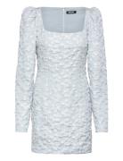 Jacquard Ls Mini Dress Blue ROTATE Birger Christensen