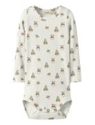 Nbngavo Emo Ls Slim Body Lil Noos Cream Lil'Atelier