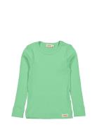 Plain Tee Ls Green MarMar Copenhagen