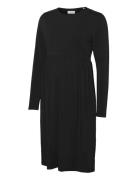 Mlmia Ls Jrs Abk Skater Dress A. E. Noos Black Mamalicious