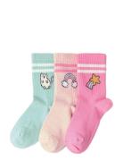 Sock 3 P Sg Kawaii Patterned Lindex