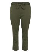 Kcjenna Belt Pant Green Kaffe Curve