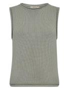 Mmaubin Sl Knit Top Green MOS MOSH