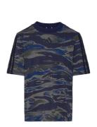 J Camo T Navy Adidas Sportswear