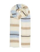 Stripeana Cowea Scarf Cream Becksöndergaard