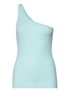 Igor Shoulder Top Blue Modström