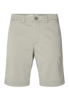 Slhslim-Miles Flex Shorts Noos Grey Selected