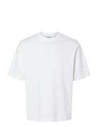 Slhlooseoscar Ss O-Neck Tee Noos White Selected