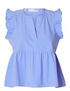 Slfblair-Ida Sl Top Noos Blue Selected