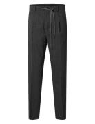 Slh190-Reg Tapered Leroy Pleat Pant Noos Grey Selected