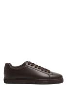 Slhevan Leather Sneaker Noos Brown Selected
