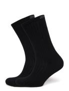 Ullstrumpa 2-Pack M Black Exani