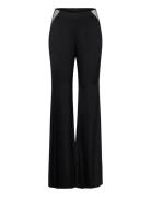 Mid Waist Flared Pants Black ROTATE Birger Christensen