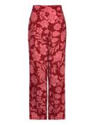 Floral Palazzo Trousers Red Mango