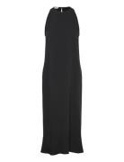Draped Twill Tank Dress Black Filippa K