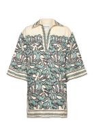 Imogen Tunic Mini Dress Patterned Malina