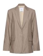 Lyocell Suit Blazer Beige Mango