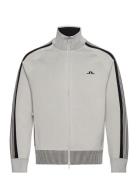 Max Tech Knit Track Jacket Cream J. Lindeberg