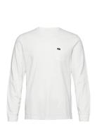Ls Pocket Tee White Lee Jeans