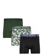 Cotton Stretch Boxer 3P Green Björn Borg
