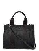 Nylon Small Stevie Tote Bag Black Lauren Ralph Lauren