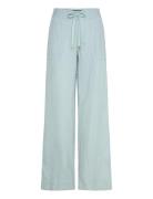 Soft Drapey Linen-Pant Blue Lauren Ralph Lauren