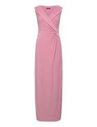 Jersey Off-The-Shoulder Gown Pink Lauren Ralph Lauren