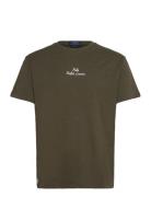 Classic Fit Logo Jersey T-Shirt Khaki Polo Ralph Lauren
