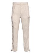 Lateef Slim Tapered Fit Linen Cargo Pant Cream Polo Ralph Lauren
