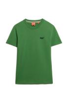 Vintage Logo Emb Tee Green Superdry