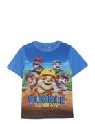 T-Shirt Ss Blue Minymo