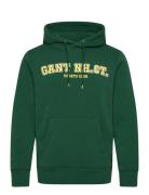 Graphic Sweat Hoodie Green GANT