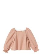 Nmflulu Ls Shirt Lil Pink Lil'Atelier
