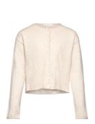 Long Sleeves Knit Cardigan Cream Mango