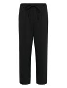 Kamerle Belt Pants Black Kaffe