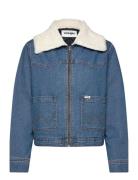 Sherpa Lined Jacket Blue Wrangler