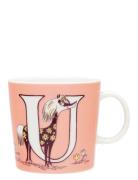Moomin Mug 0,4L Abc U Pink Arabia
