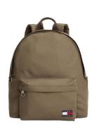 Tjm Ess Daily Dome Backpack Khaki Tommy Hilfiger