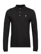 Ls Polo Shirt Black Lyle & Scott