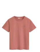 Reg Shield Ss T-Shirt Patterned GANT
