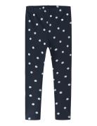 Nmfvivian Glitter Legging Navy Name It