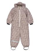 Pu Snow Suit Recycled - Aop Grey Mikk-line